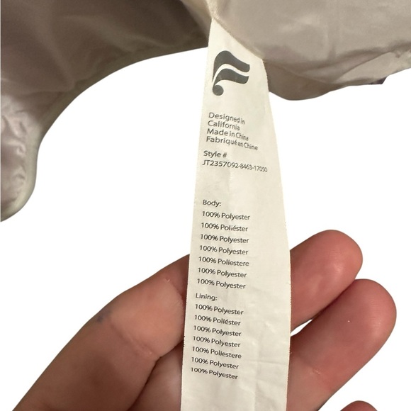 Fabletics Purple Liliac Teddy Jacket Sherpa High Collar and Fuzzy Texture Large - Picture 12 of 13